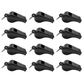 Champion Sports Whistles, Plastic, Pack of 12