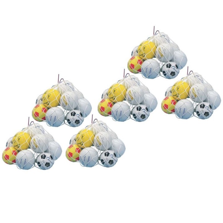 Champion Sports Nylon Ball Carry Bag, Pack of 6