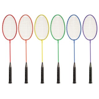 Champion Sports Tempered Steel Badminton Racket Set