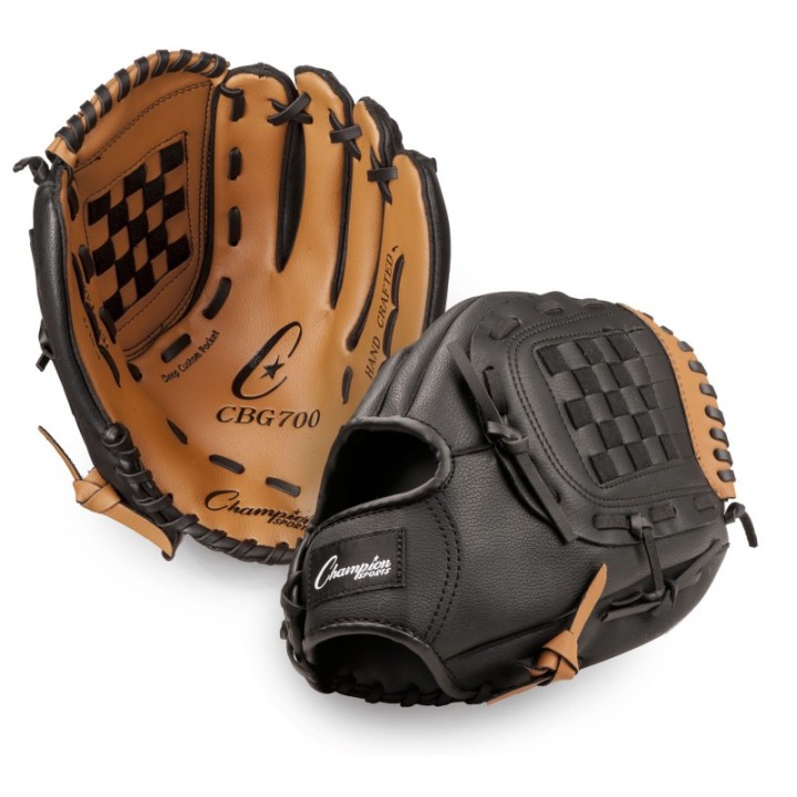 Champion Sports Leather & Vinyl 12" Baseball/Softball Glove