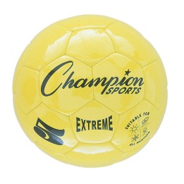 Champion Sports Extreme Soccer Ball, Size 5, Yellow