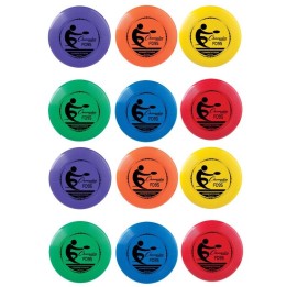 Champion Sports Competition Plastic Disc, 95 Gram, Pack of 12