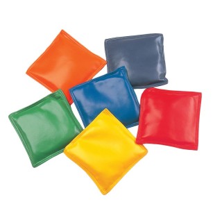 Champion Sports Bean Bags, 4" x 4", Pack of 12