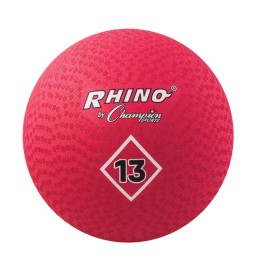 Champion Sports Playground Ball, 13", Red