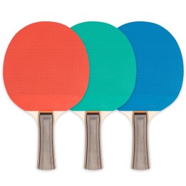 Champion Sports 5 Ply Rubber Table Tennis Paddle