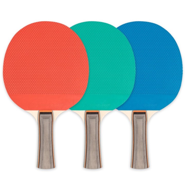 Champion Sports 5 Ply Rubber Table Tennis Paddle