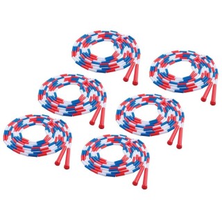 Champion Sports Plastic Segmented Jump Rope 16', Pack of 6