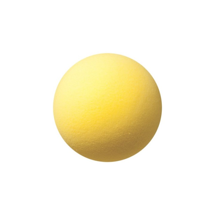 Champion Sports Uncoated Regular Density Foam Ball, 7", Yellow