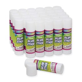 Creativity Street® Glue Sticks, Clear, 1.41 oz., 30 Count