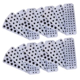 Creativity Street® Peel & Stick Wiggle Eyes Black, Assorted Sizes, 137 Per Pack, 6 Packs