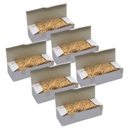 Creativity Street® Natural Toothpicks, Flat, 2.25", 2500 Per Pack, 6 Packs