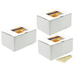 Creativity Street® Economy Regular Craft Sticks, Natural, 4-1/2" x 3/8", 1000 Pieces Pack, 3 Packs