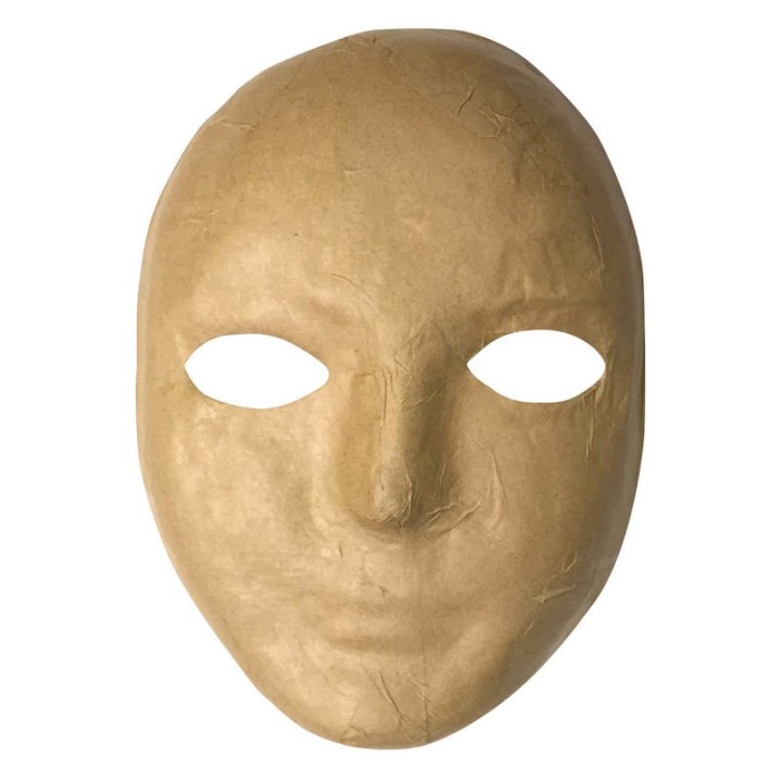 Creativity Street® Papier Maché Mask, 8" x 5-1/4", 1 Piece