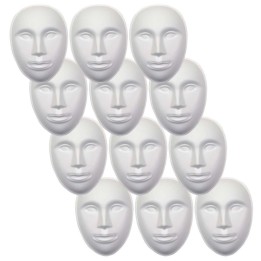 Creativity Street® Paperboard Mask, Face, 8" x 5-3/4", Pack of 12