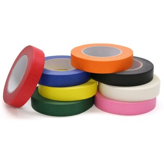 Creativity Street® Colored Masking Tape, 8 Assorted Colors, 1" x 60 Yards, 8 Rolls