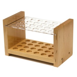 Creativity Street® Paint Brush Holder, Wood/Acrylic, 5" x 8.25", 1 Piece