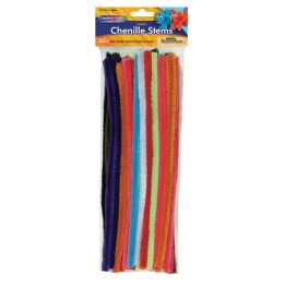 Creativity Street® Giant Stems, Assorted Colors, 12" x 12 mm, 50 Pieces