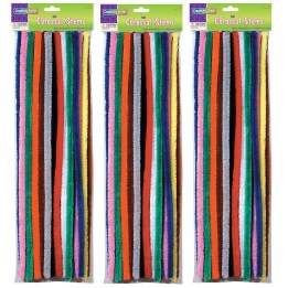 Creativity Street® Colossal Stems®, Colossal Stems, 19-1/2" x 15 mm, 50 Per Pack, 3 Packs