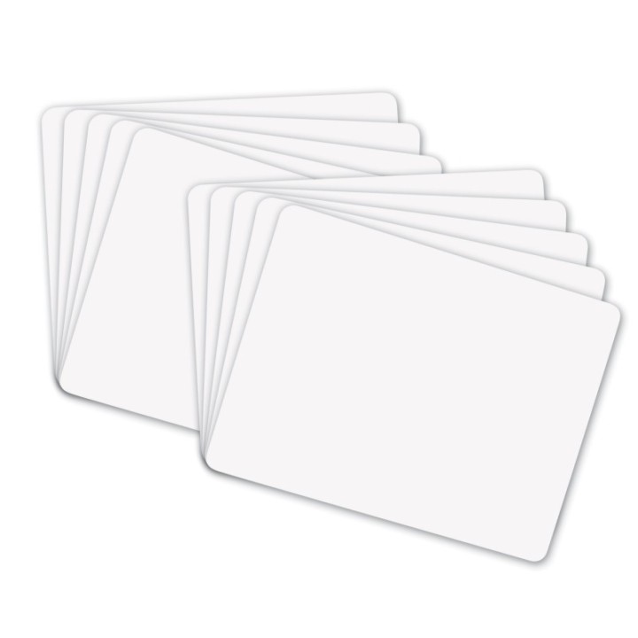 Pacon® Whiteboard, 1-Sided, Plain, 9" x 12", 10 Boards