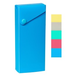 C-Line® Slider Pencil Case, Assorted Colors