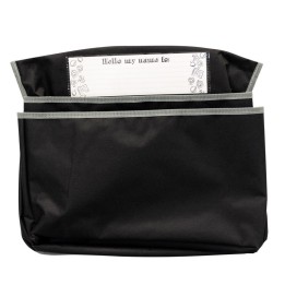 C-Line® Adjustable Chair Cubbie, Black