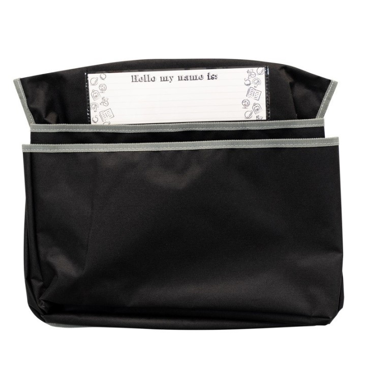 C-Line® Adjustable Chair Cubbie, Black