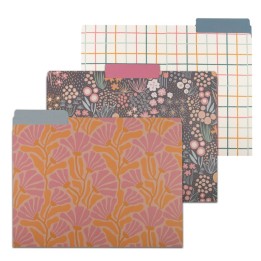 C-Line® Signature Series™ File Folders, Assorted Designs, Pack of 6
