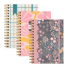 C-Line® Signature Series™ Journals, Assorted Designs, Pack of 3
