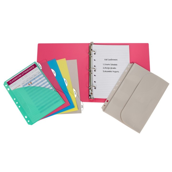 C-Line® Mini Size Binder Starter Kit, Assorted