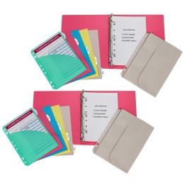 C-Line® Mini Size Binder Starter Kit, Assorted, Pack of 2