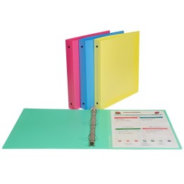 C-Line® 3-Ring Binder, 1" Capacity