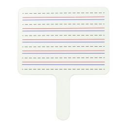 C-Line® Two-Sided Dry Erase Answer Paddle