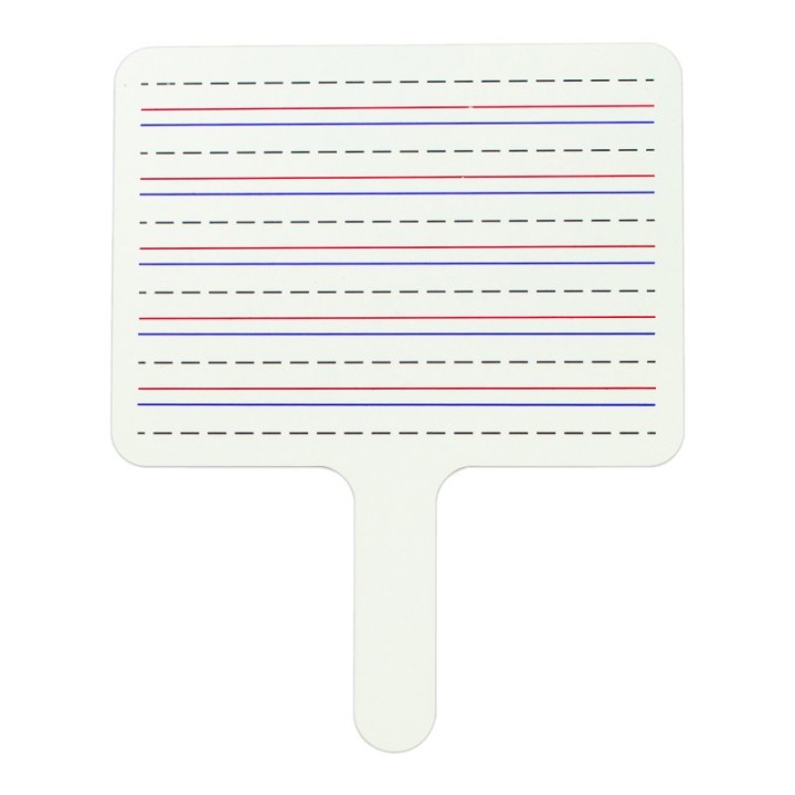 C-Line® Two-Sided Dry Erase Answer Paddle