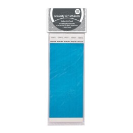 C-Line® DuPont™ Tyvek® Security Wristbands, Blue, Pack of 100