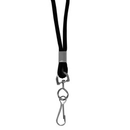 C-Line® Standard Lanyard with Swivel Hook, Black