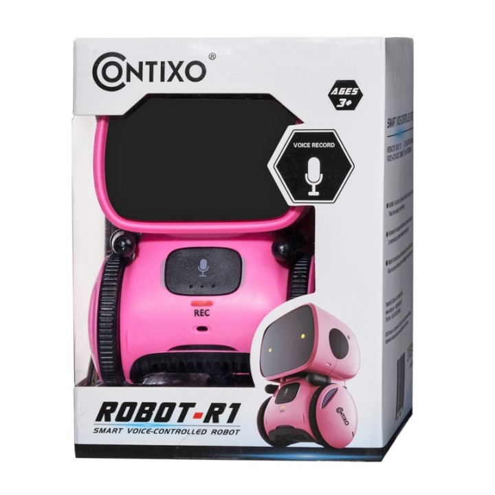 Contixo R1 Learning Educational Kids Robot, Pink