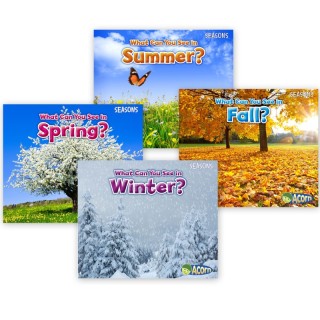 Capstone Publishing Seasons Book Set, Set of 4 titles