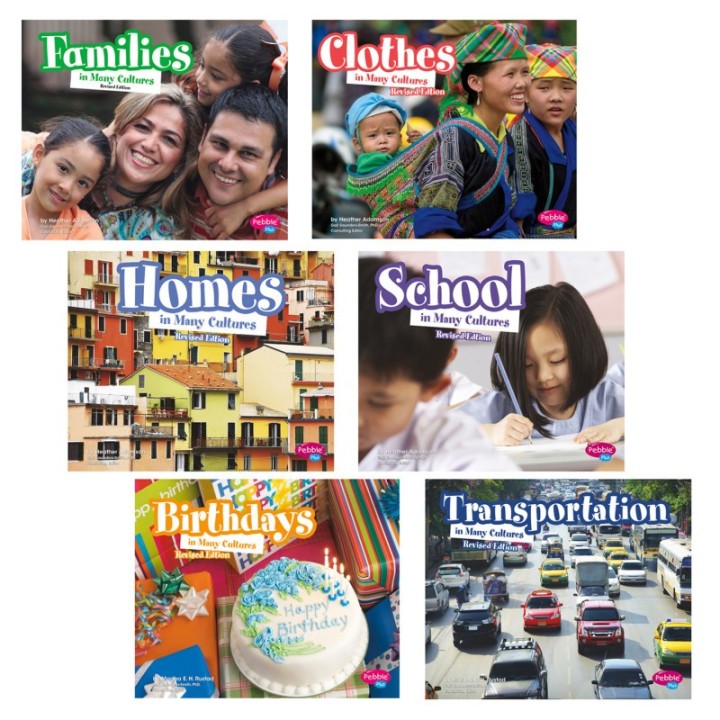 Pebble Plus Life Around the World Book Set, Set of 6