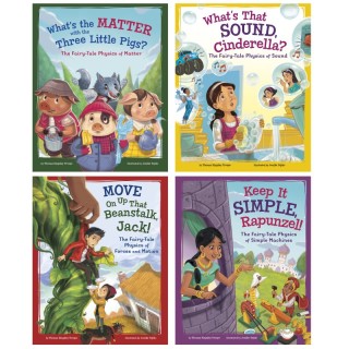 Capstone Publishing STEM-Twisted Fairy Tales, 4 Book Set