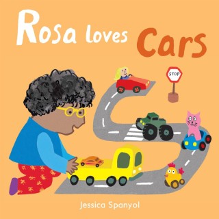 Child's Play Books Rosa Loves Cars Board Book
