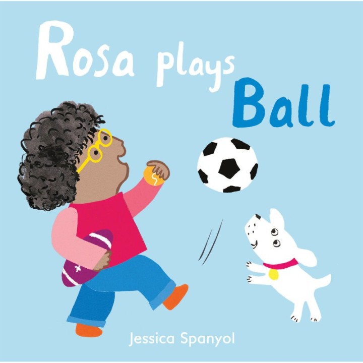 Child's Play Books Rosa Plays Ball Board Book