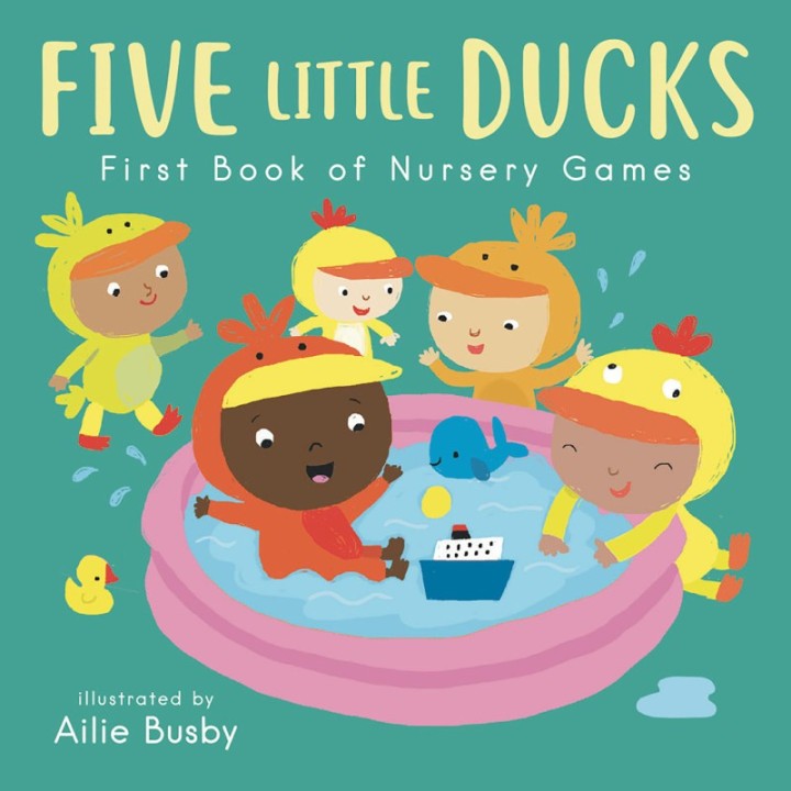 Child's Play Books Five Little Ducks - First Book of Nursery Games Board Book