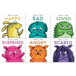 Child's Play Books First Feelings Board Book Set 6-Book Set