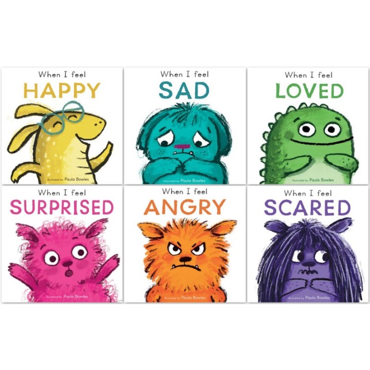 Child's Play Books First Feelings Board Book Set 6-Book Set