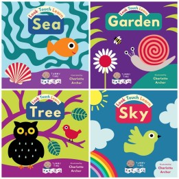 Child's Play Books Look Touch Learn, 4-Book Set