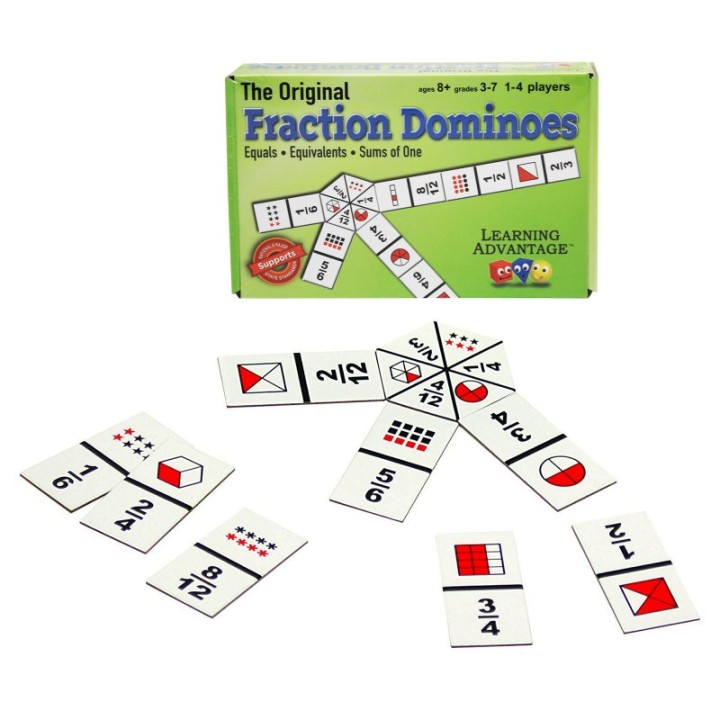 Learning Advantage® The Original Fraction Dominoes