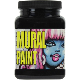 Chroma Mural Paint, Pint, Blacktop (Black)