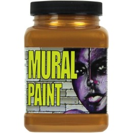 Chroma Mural Paint, Pint, Glam Rock (Gold Metallic)