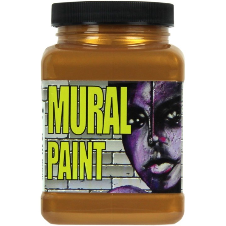 Chroma Mural Paint, Pint, Glam Rock (Gold Metallic)