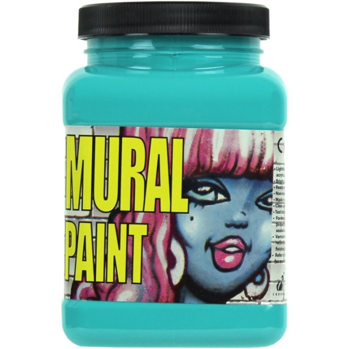 Chroma Mural Paint, Pint, Calypso (Cobalt Turquoise Light)